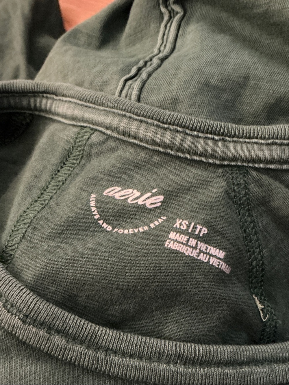 Aerie Relaxed Long-Sleeve Crew Tee Size XS - Picture 3 of 6